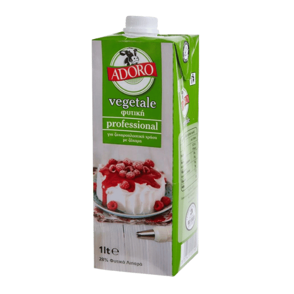 Pflanzencremé 28% (1L) Adoro - Araxxon